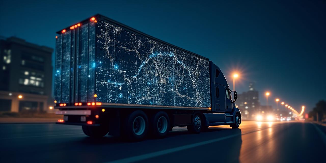 Secure digital data and logistics network overlay