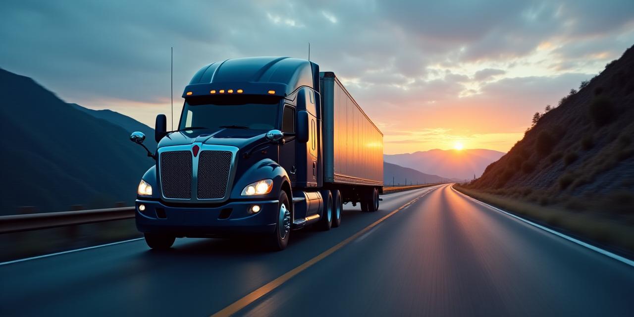 Reliable logistics network background